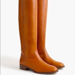 J Crew Classic Leather Riding Boots